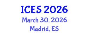 International Conference on Educational Sciences (ICES) March 30, 2026 - Madrid, Spain International Conference on Educational Sciences (ICES) March 30, 2026 - Madrid, Spain