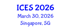 International Conference on Educational Sciences (ICES) March 30, 2026 - Singapore, Singapore International Conference on Educational Sciences (ICES) March 30, 2026 - Singapore, Singapore