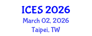 International Conference on Educational Sciences (ICES) March 02, 2026 - Taipei, Taiwan International Conference on Educational Sciences (ICES) March 02, 2026 - Taipei, Taiwan