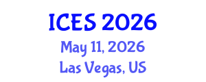 International Conference on Educational Sciences (ICES) May 11, 2026 - Las Vegas, United States International Conference on Educational Sciences (ICES) May 11, 2026 - Las Vegas, United States