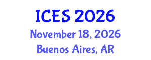International Conference on Educational Sciences (ICES) November 18, 2026 - Buenos Aires, Argentina International Conference on Educational Sciences (ICES) November 18, 2026 - Buenos Aires, Argentina