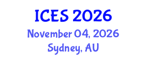 International Conference on Educational Sciences (ICES) November 04, 2026 - Sydney, Australia International Conference on Educational Sciences (ICES) November 04, 2026 - Sydney, Australia