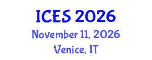 International Conference on Educational Sciences (ICES) November 11, 2026 - Venice, Italy International Conference on Educational Sciences (ICES) November 11, 2026 - Venice, Italy