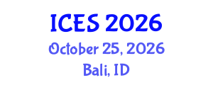 International Conference on Educational Sciences (ICES) October 25, 2026 - Bali, Indonesia International Conference on Educational Sciences (ICES) October 25, 2026 - Bali, Indonesia