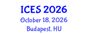 International Conference on Educational Sciences (ICES) October 18, 2026 - Budapest, Hungary International Conference on Educational Sciences (ICES) October 18, 2026 - Budapest, Hungary