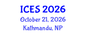 International Conference on Educational Sciences (ICES) October 21, 2026 - Kathmandu, Nepal International Conference on Educational Sciences (ICES) October 21, 2026 - Kathmandu, Nepal
