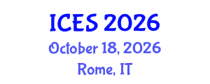 International Conference on Educational Sciences (ICES) October 18, 2026 - Rome, Italy International Conference on Educational Sciences (ICES) October 18, 2026 - Rome, Italy