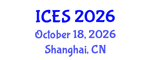 International Conference on Educational Sciences (ICES) October 18, 2026 - Shanghai, China International Conference on Educational Sciences (ICES) October 18, 2026 - Shanghai, China