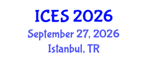 International Conference on Educational Sciences (ICES) September 27, 2026 - Istanbul, Turkey