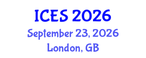 International Conference on Educational Sciences (ICES) September 23, 2026 - London, United Kingdom International Conference on Educational Sciences (ICES) September 23, 2026 - London, United Kingdom