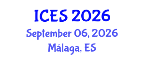 International Conference on Educational Sciences (ICES) September 06, 2026 - Málaga, Spain International Conference on Educational Sciences (ICES) September 06, 2026 - Málaga, Spain