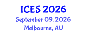 International Conference on Educational Sciences (ICES) September 09, 2026 - Melbourne, Australia International Conference on Educational Sciences (ICES) September 09, 2026 - Melbourne, Australia