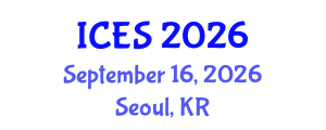 International Conference on Educational Sciences (ICES) September 16, 2026 - Seoul, Republic of Korea International Conference on Educational Sciences (ICES) September 16, 2026 - Seoul, Republic of Korea
