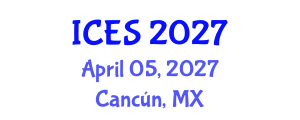 International Conference on Educational Sciences (ICES) April 05, 2027 - Cancún, Mexico International Conference on Educational Sciences (ICES) April 05, 2027 - Cancún, Mexico