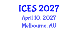 International Conference on Educational Sciences (ICES) April 10, 2027 - Melbourne, Australia International Conference on Educational Sciences (ICES) April 10, 2027 - Melbourne, Australia