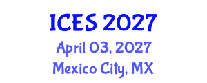 International Conference on Educational Sciences (ICES) April 03, 2027 - Mexico City, Mexico International Conference on Educational Sciences (ICES) April 03, 2027 - Mexico City, Mexico