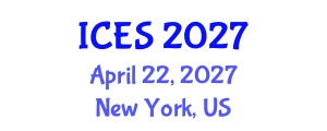International Conference on Educational Sciences (ICES) April 22, 2027 - New York, United States International Conference on Educational Sciences (ICES) April 22, 2027 - New York, United States