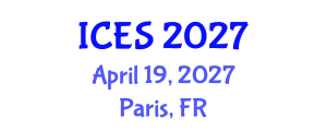 International Conference on Educational Sciences (ICES) April 19, 2027 - Paris, France International Conference on Educational Sciences (ICES) April 19, 2027 - Paris, France