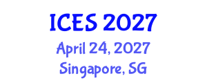 International Conference on Educational Sciences (ICES) April 24, 2027 - Singapore, Singapore International Conference on Educational Sciences (ICES) April 24, 2027 - Singapore, Singapore