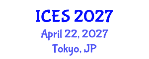 International Conference on Educational Sciences (ICES) April 22, 2027 - Tokyo, Japan International Conference on Educational Sciences (ICES) April 22, 2027 - Tokyo, Japan