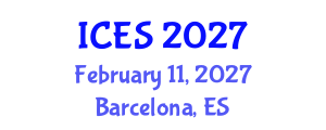 International Conference on Educational Sciences (ICES) February 11, 2027 - Barcelona, Spain International Conference on Educational Sciences (ICES) February 11, 2027 - Barcelona, Spain