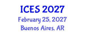 International Conference on Educational Sciences (ICES) February 25, 2027 - Buenos Aires, Argentina International Conference on Educational Sciences (ICES) February 25, 2027 - Buenos Aires, Argentina