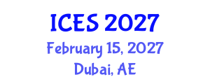 International Conference on Educational Sciences (ICES) February 15, 2027 - Dubai, United Arab Emirates International Conference on Educational Sciences (ICES) February 15, 2027 - Dubai, United Arab Emirates