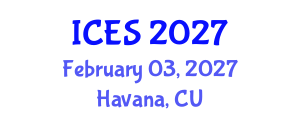International Conference on Educational Sciences (ICES) February 03, 2027 - Havana, Cuba International Conference on Educational Sciences (ICES) February 03, 2027 - Havana, Cuba