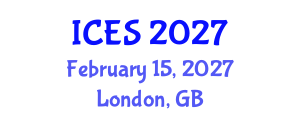 International Conference on Educational Sciences (ICES) February 15, 2027 - London, United Kingdom International Conference on Educational Sciences (ICES) February 15, 2027 - London, United Kingdom