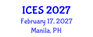 International Conference on Educational Sciences (ICES) February 17, 2027 - Manila, Philippines