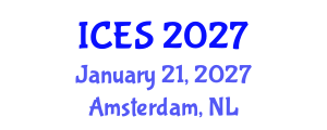 International Conference on Educational Sciences (ICES) January 21, 2027 - Amsterdam, Netherlands International Conference on Educational Sciences (ICES) January 21, 2027 - Amsterdam, Netherlands