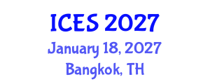 International Conference on Educational Sciences (ICES) January 18, 2027 - Bangkok, Thailand International Conference on Educational Sciences (ICES) January 18, 2027 - Bangkok, Thailand