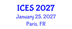 International Conference on Educational Sciences (ICES) January 25, 2027 - Paris, France