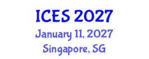International Conference on Educational Sciences (ICES) January 11, 2027 - Singapore, Singapore International Conference on Educational Sciences (ICES) January 11, 2027 - Singapore, Singapore