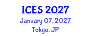 International Conference on Educational Sciences (ICES) January 07, 2027 - Tokyo, Japan International Conference on Educational Sciences (ICES) January 07, 2027 - Tokyo, Japan