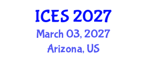International Conference on Educational Sciences (ICES) March 03, 2027 - Arizona, United States International Conference on Educational Sciences (ICES) March 03, 2027 - Arizona, United States