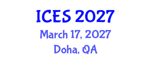 International Conference on Educational Sciences (ICES) March 17, 2027 - Doha, Qatar International Conference on Educational Sciences (ICES) March 17, 2027 - Doha, Qatar