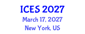 International Conference on Educational Sciences (ICES) March 17, 2027 - New York, United States International Conference on Educational Sciences (ICES) March 17, 2027 - New York, United States