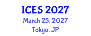 International Conference on Educational Sciences (ICES) March 25, 2027 - Tokyo, Japan