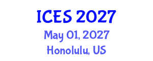 International Conference on Educational Sciences (ICES) May 01, 2027 - Honolulu, United States International Conference on Educational Sciences (ICES) May 01, 2027 - Honolulu, United States