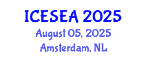 International Conference on Educational Statistics, Evaluation and Assessment (ICESEA) August 05, 2025 - Amsterdam, Netherlands