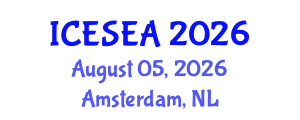 International Conference on Educational Statistics, Evaluation and Assessment (ICESEA) August 05, 2026 - Amsterdam, Netherlands