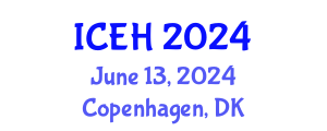 International Conference on Elderly Healthcare (ICEH) June 13, 2024 - Copenhagen, Denmark