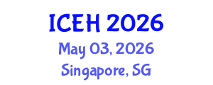 International Conference on Elderly Healthcare (ICEH) May 03, 2026 - Singapore, Singapore