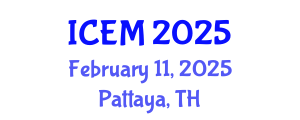 International Conference on Electric Machines (ICEM) February 11, 2025 - Pattaya, Thailand