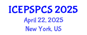 International Conference on Electric Power System Protection and Control System (ICEPSPCS) April 22, 2025 - New York, United States