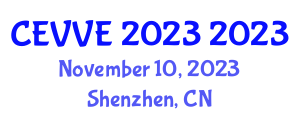 International Conference on Electric Vehicle and Vehicle Engineering (CEVVE 2023) November 10, 2023 - Shenzhen, China International Conference on Electric Vehicle and Vehicle Engineering (CEVVE 2023) November 10, 2023 - Shenzhen, China