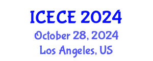 International Conference on Electrical and Communication Engineering (ICECE) October 28, 2024 - Los Angeles, United States