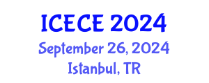 International Conference on Electrical and Communication Engineering (ICECE) September 26, 2024 - Istanbul, Turkey