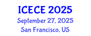 International Conference on Electrical and Communication Engineering (ICECE) September 27, 2025 - San Francisco, United States